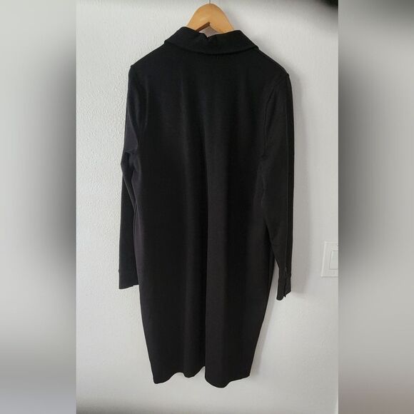 Lauren Ralph LAUREN Ponte Knit Collard Dress - Picture 10 of 10